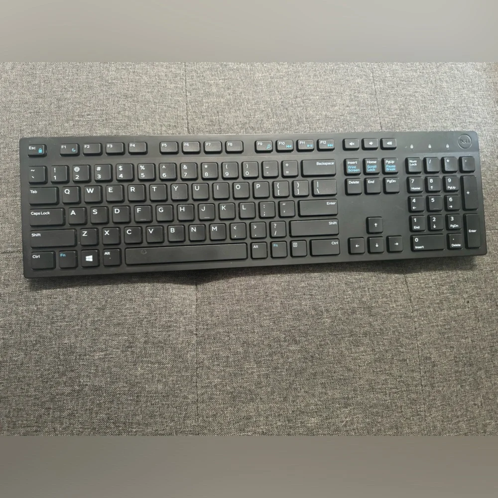 Dell KM636-BK-US Wireless Keyboard & Mouse Combo (580-ADTY), Black
